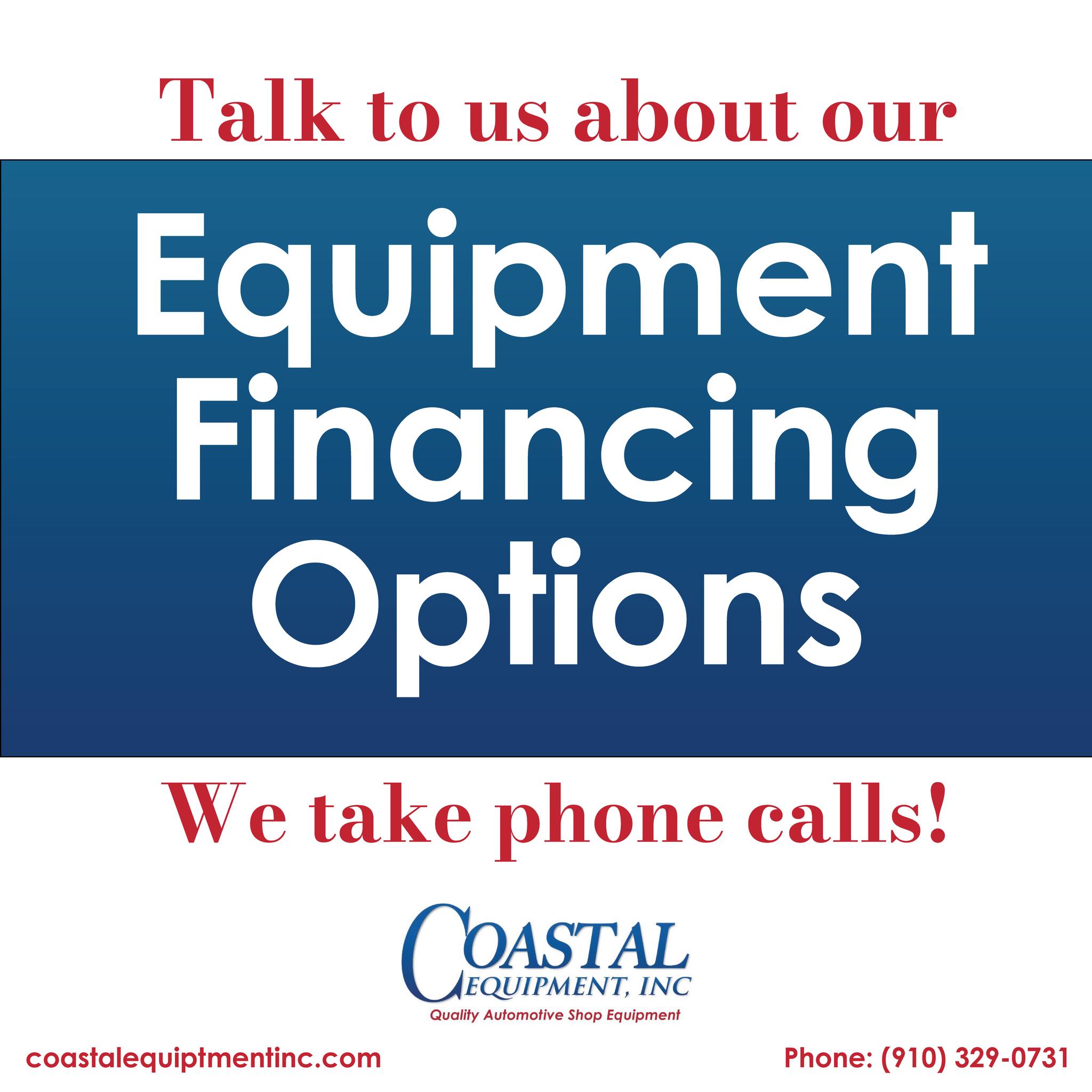 Read more about the article Equipment Financing Options