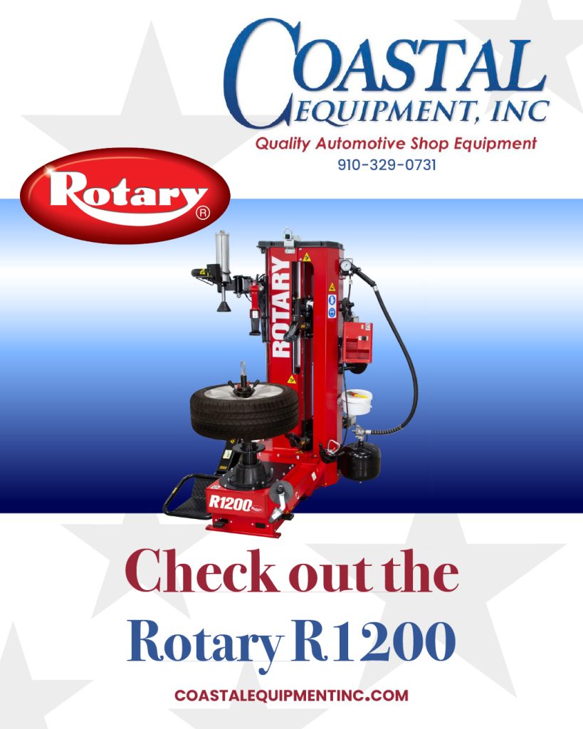 Level up your tire service game with the Rotary R1200