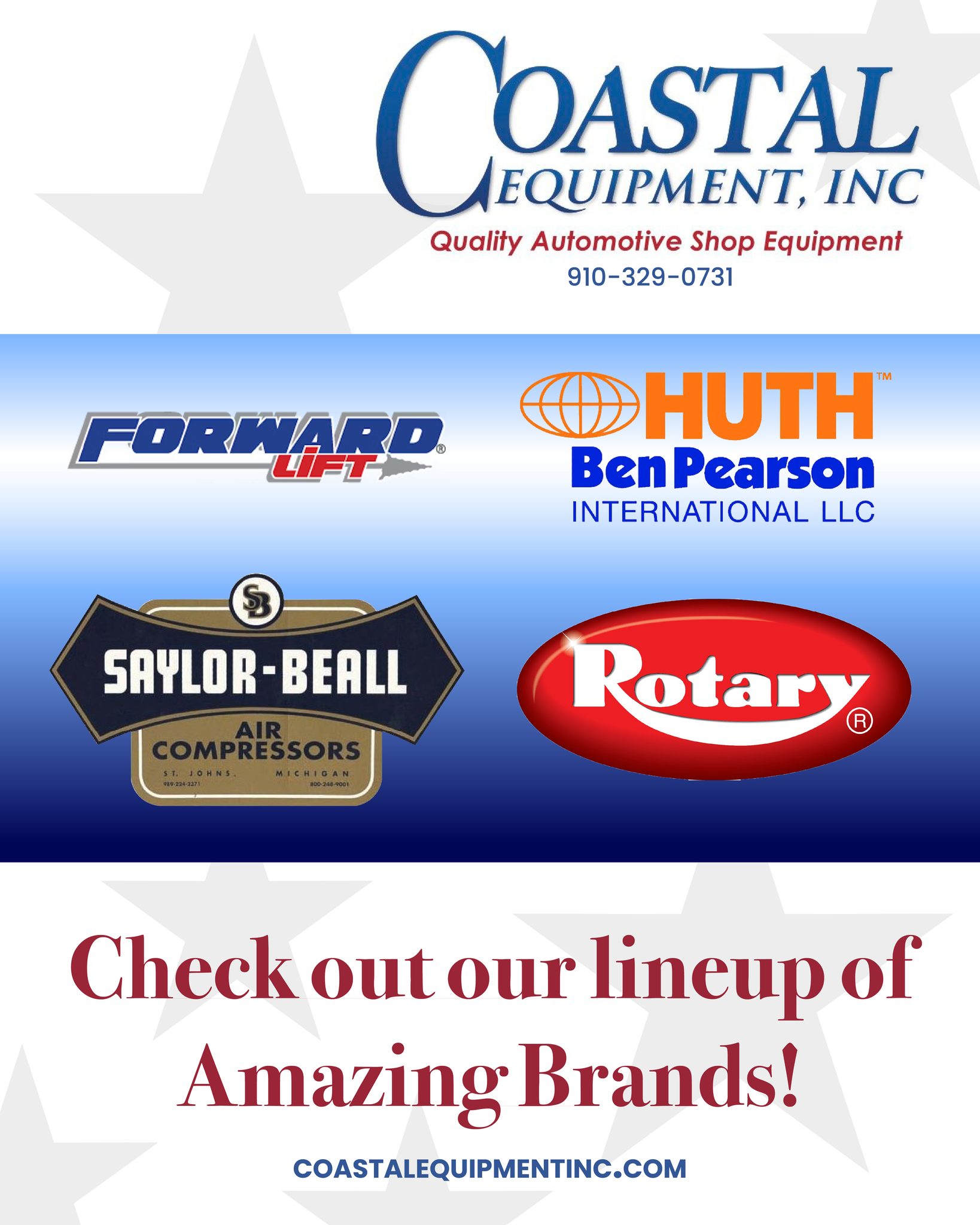 Read more about the article At Coastal Equipment, we carry trusted brands the automotive industry depends on